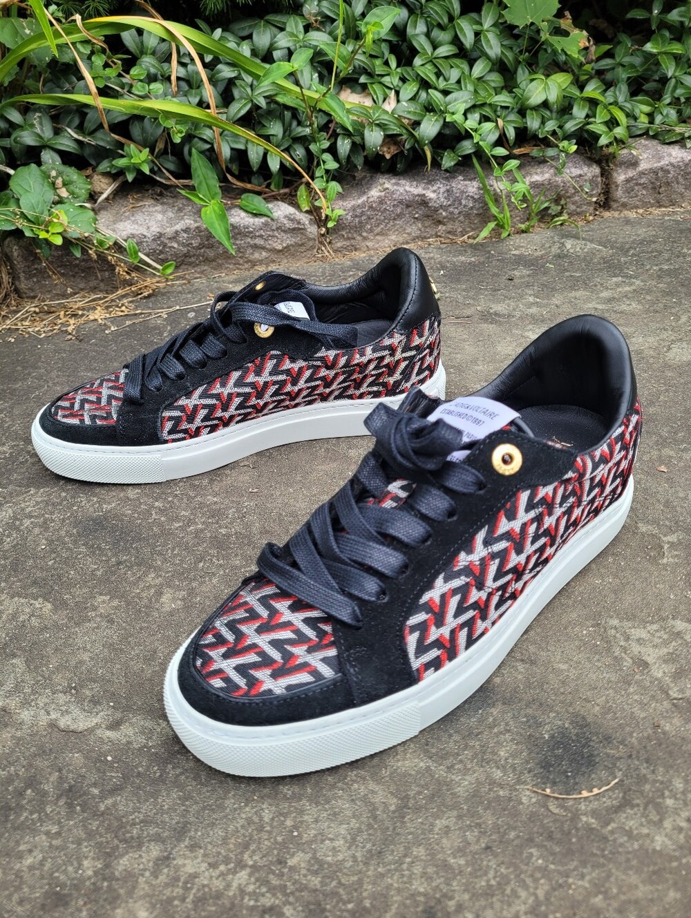 New!! Zadig And Voltaire Board Canvas Sneakers